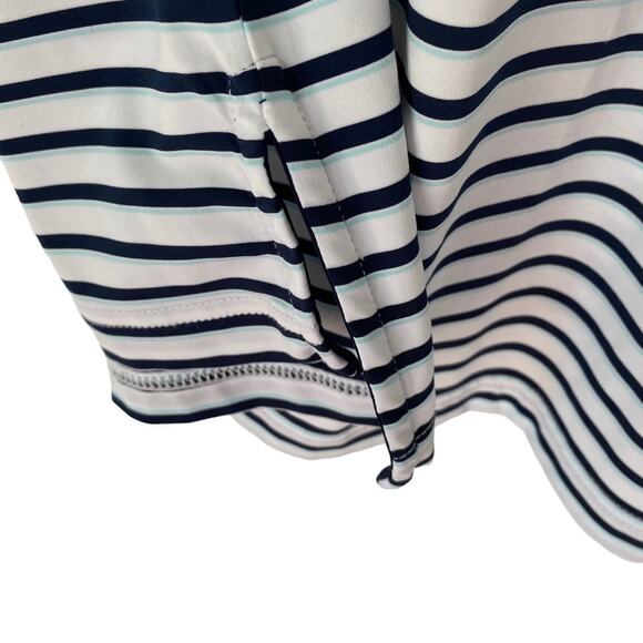 Ralph Lauren X RLX Golf Polo Shirt UV Protection blue white stripe large - Picture 6 of 9